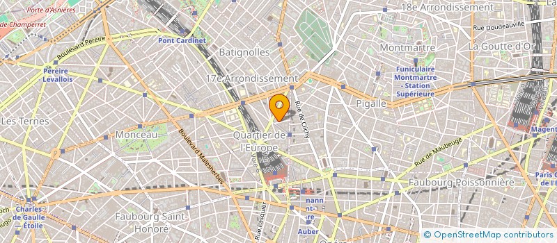 localisation de l'entreprise MONSIEUR ALAIN GLON à PARIS