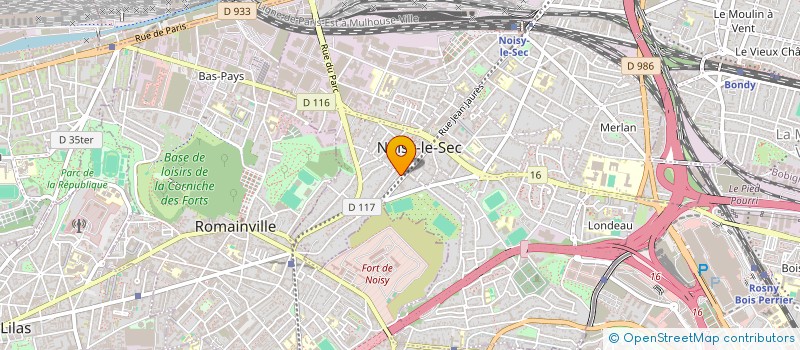 localisation de l'entreprise MONSIEUR ALAIN GNAPIE à NOISY-LE-SEC
