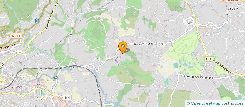 localisation de l'entreprise MONSIEUR ALAIN GOBBI à CHATEAUNEUF-GRASSE