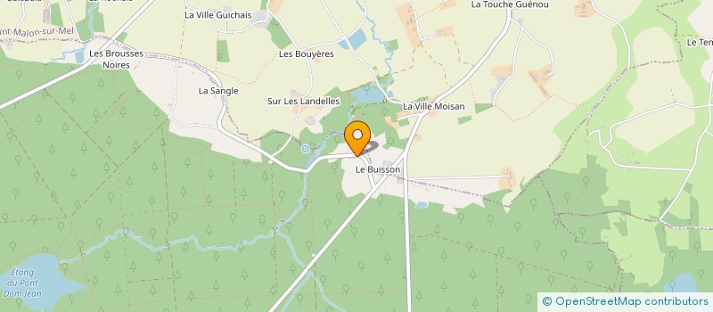 localisation de l'entreprise MONSIEUR ALAIN GODAINT à PAIMPONT