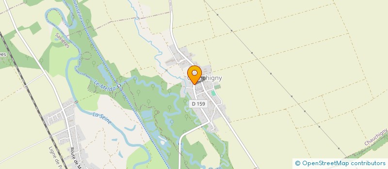 localisation de l'entreprise MONSIEUR ALAIN GODARD  CHAUCHIGNY