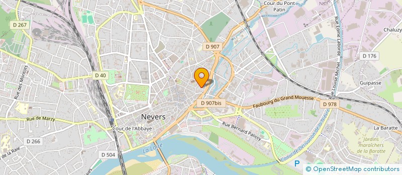 localisation de l'entreprise MONSIEUR ALAIN GODINEAU à NEVERS