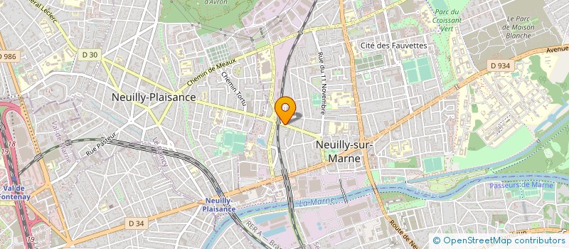 localisation de l'entreprise MONSIEUR ALAIN GOERENDT à NEUILLY-SUR-MARNE