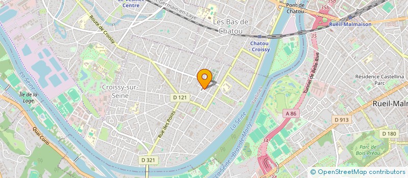 localisation de l'entreprise MONSIEUR ALAIN GOETZ à CROISSY-SUR-SEINE