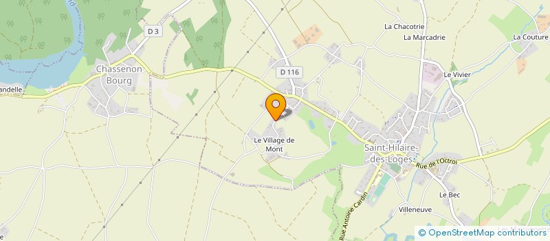 localisation de l'entreprise MONSIEUR ALAIN GOGUET à SAINT-HILAIRE-DES-LOGES