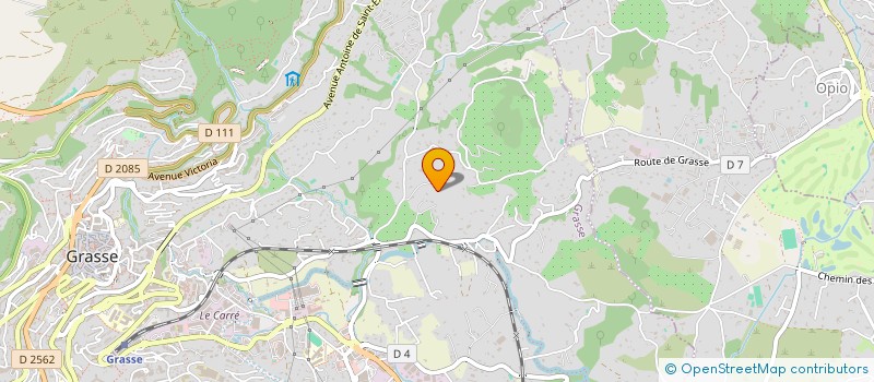 localisation de l'entreprise MONSIEUR ALAIN GOLETTO à GRASSE