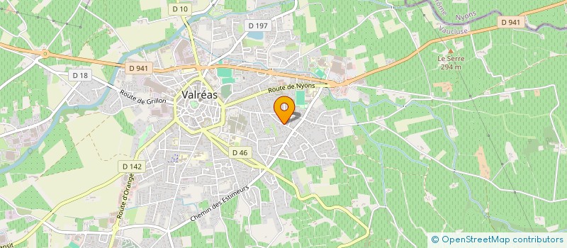 localisation de l'entreprise MONSIEUR ALAIN GONCALVES à VALREAS