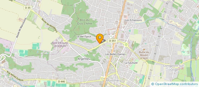 localisation de l'entreprise MONSIEUR ALAIN GONCALVES à MONTLHERY
