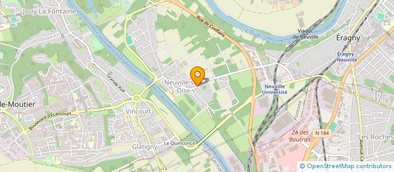 localisation de l'entreprise MONSIEUR ALAIN GONCALVES LATAS à NEUVILLE-SUR-OISE