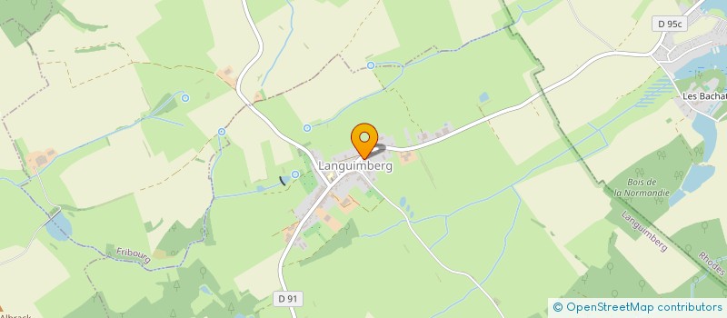 localisation de l'entreprise MONSIEUR ALAIN GONDOLFF  FRIBOURG