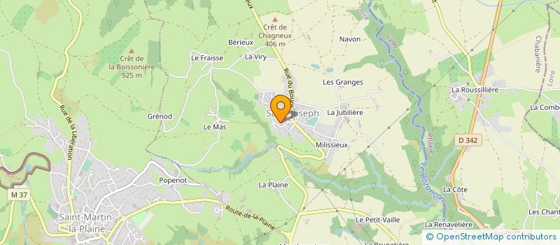 localisation de l'entreprise MONSIEUR ALAIN GONZALEZ à SAINT-JOSEPH