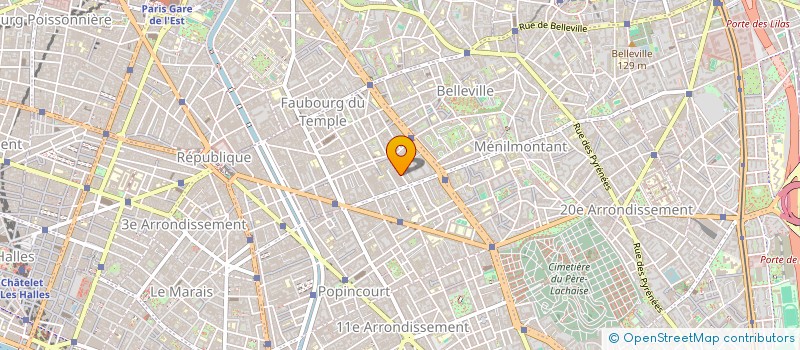 localisation de l'entreprise MONSIEUR ALAIN GONZALEZ PARDO  PARIS