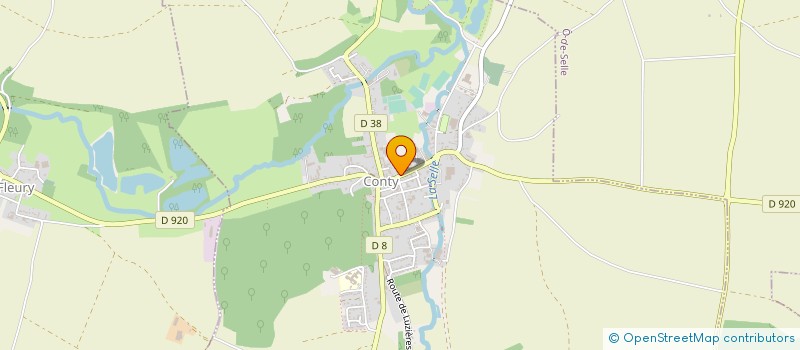 localisation de l'entreprise MONSIEUR ALAIN GORIN  CONTY