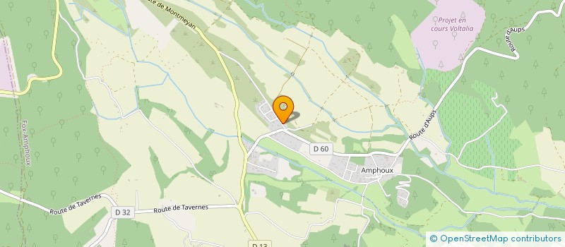 localisation de l'entreprise MONSIEUR ALAIN GOS à FOX-AMPHOUX