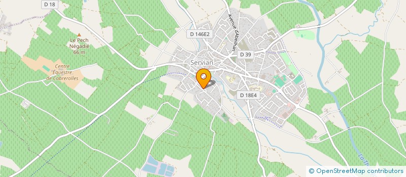 localisation de l'entreprise MONSIEUR ALAIN GOTTARDO à SERVIAN