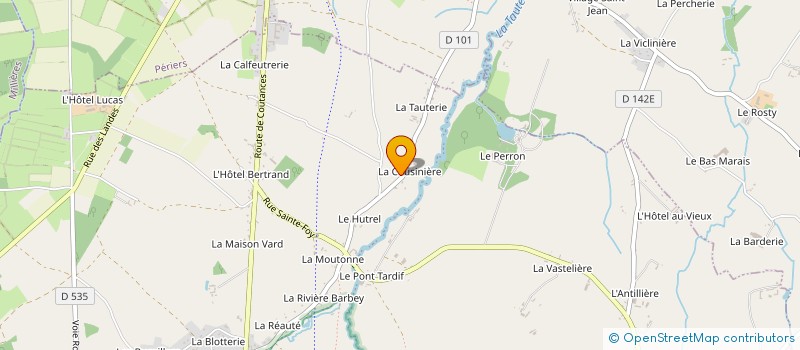 localisation de l'entreprise MONSIEUR ALAIN GOUESLARD à SAINT-SAUVEUR-VILLAGES