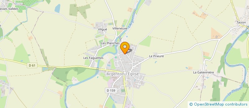 localisation de l'entreprise MONSIEUR ALAIN GOURDON  LORETZ-D'ARGENTON