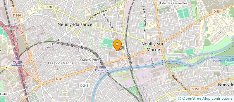 localisation de l'entreprise MONSIEUR ALAIN GOURDY à NEUILLY-SUR-MARNE