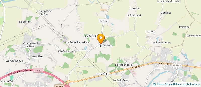 localisation de l'entreprise MONSIEUR ALAIN GOURLINT  TONNAY-CHARENTE