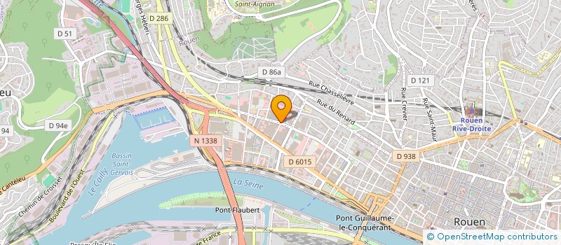 localisation de l'entreprise MONSIEUR ALAIN GOURMEZ  ROUEN