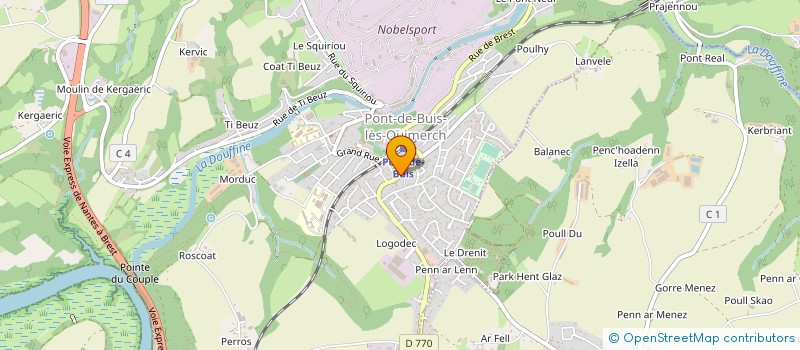 localisation de l'entreprise MONSIEUR ALAIN GOURUL à PONT-DE-BUIS-LES-QUIMERCH