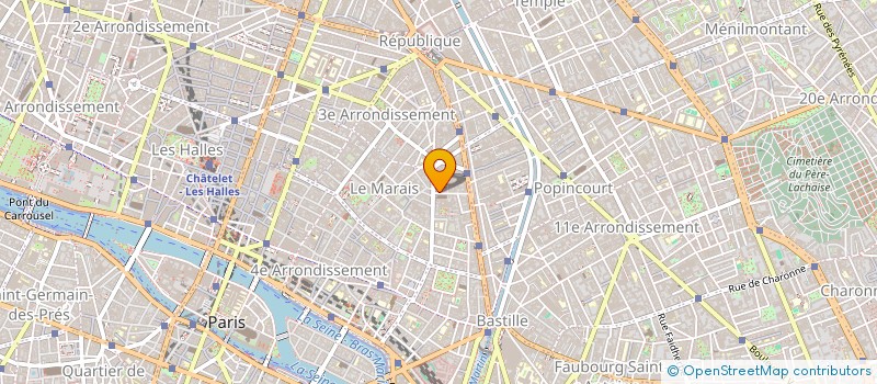 localisation de l'entreprise MONSIEUR ALAIN GOVERNATORI  PARIS