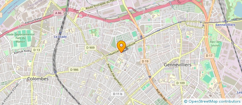 localisation de l'entreprise MONSIEUR ALAIN GOY  ASNIERES-SUR-SEINE