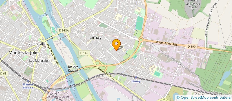 localisation de l'entreprise MONSIEUR ALAIN GRABOT  LIMAY