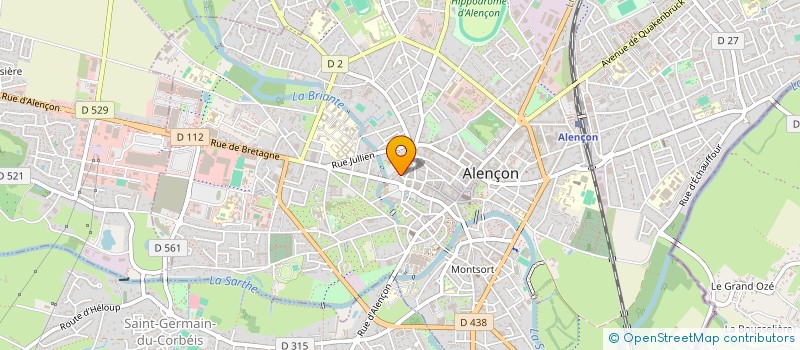 localisation de l'entreprise MONSIEUR ALAIN GRACIA à ALENCON