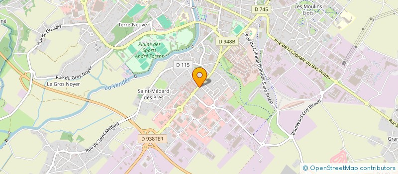 localisation de l'entreprise MONSIEUR ALAIN GRAISON à FONTENAY-LE-COMTE