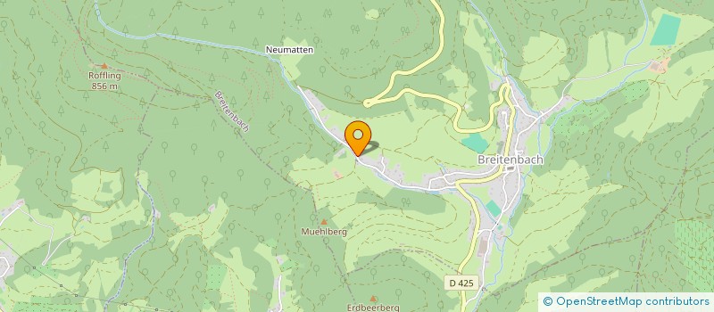 localisation de l'entreprise MONSIEUR ALAIN GRAMOLA  BREITENBACH