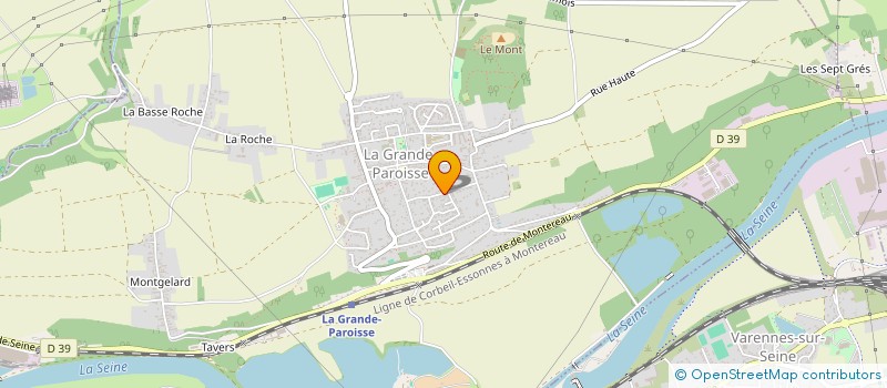 localisation de l'entreprise MONSIEUR ALAIN GRANDIDIER à SAINT-GERMAIN-LAVAL