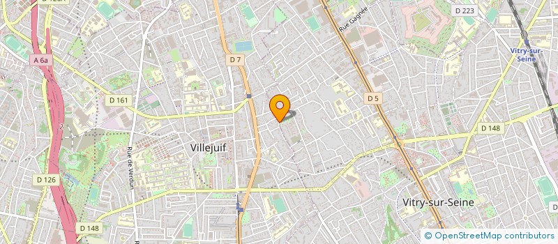 localisation de l'entreprise MONSIEUR ALAIN GRANDJEAN à VITRY-SUR-SEINE