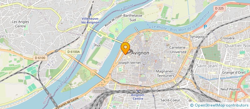 localisation de l'entreprise MONSIEUR ALAIN GRANIER à AVIGNON