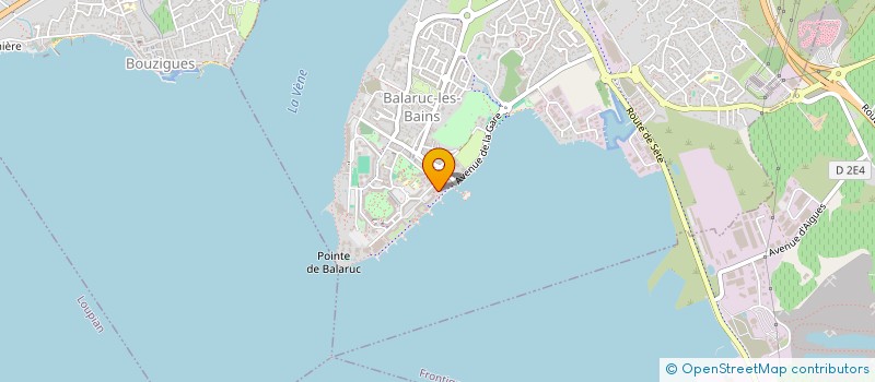 localisation de l'entreprise MONSIEUR ALAIN GRANIER  BALARUC-LES-BAINS