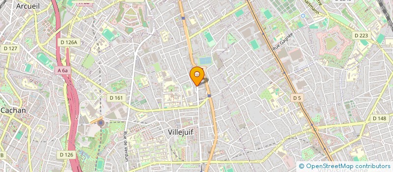 localisation de l'entreprise MONSIEUR ALAIN GRASSET  VILLEJUIF