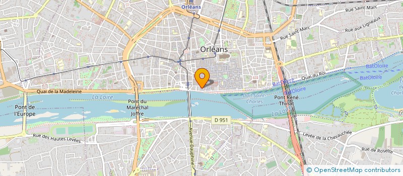 localisation de l'entreprise MONSIEUR ALAIN GRATTET à ORLEANS