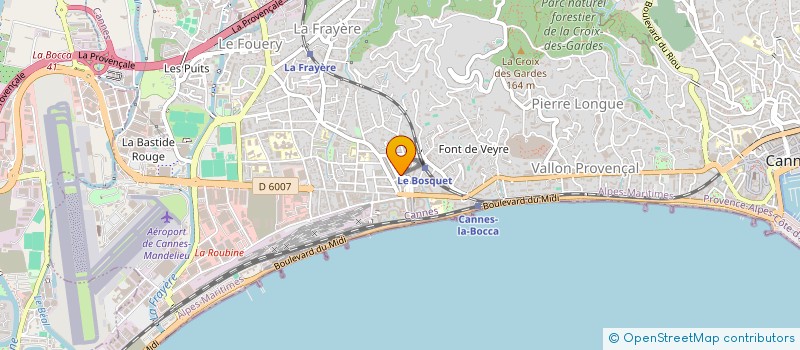localisation de l'entreprise MONSIEUR ALAIN GRECO à CANNES