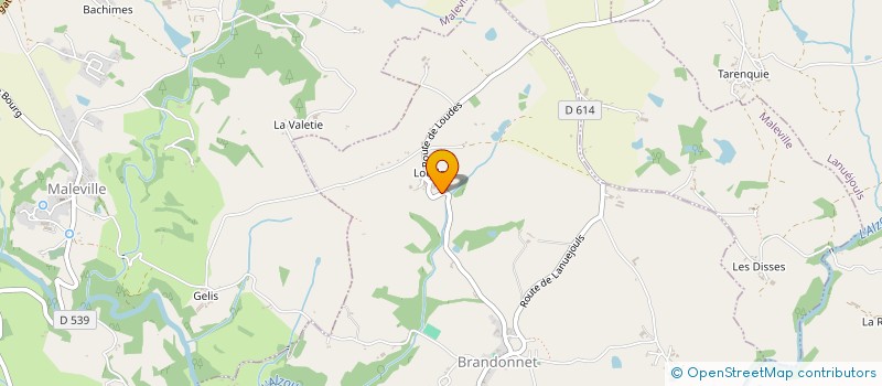 localisation de l'entreprise MONSIEUR ALAIN GRES à BRANDONNET
