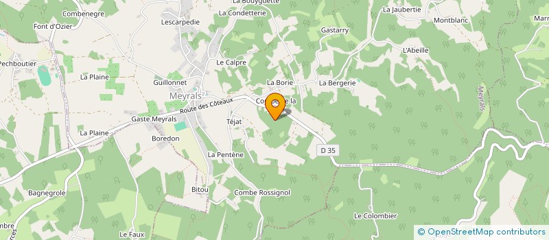 localisation de l'entreprise MONSIEUR ALAIN GROS-PIRON à MEYRALS