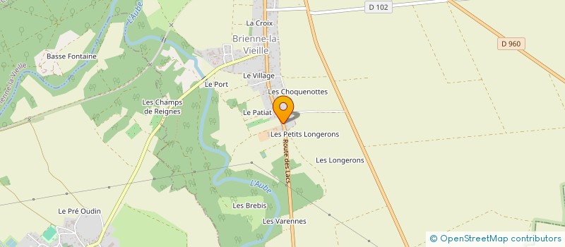 localisation de l'entreprise MONSIEUR ALAIN GROSMAIRE  BRIENNE-LA-VIEILLE