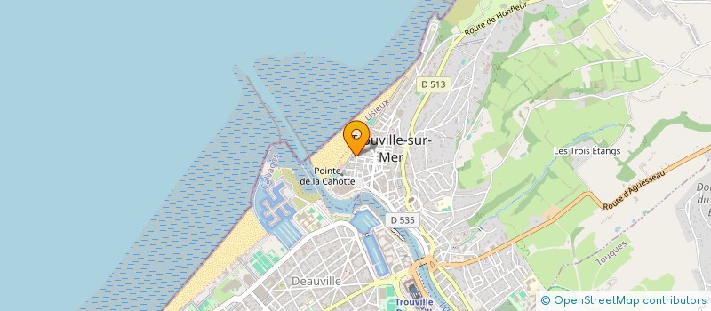 localisation de l'entreprise MONSIEUR ALAIN GROULT à TROUVILLE-SUR-MER