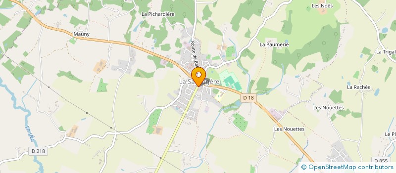 localisation de l'entreprise MONSIEUR ALAIN GROULT à LES MONTS-D'ANDAINE