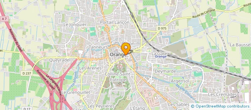 localisation de l'entreprise MONSIEUR ALAIN GUEBEY  ORANGE