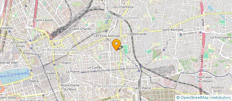 localisation de l'entreprise MONSIEUR ALAIN GUENOUN  LA SALLE-LES-ALPES