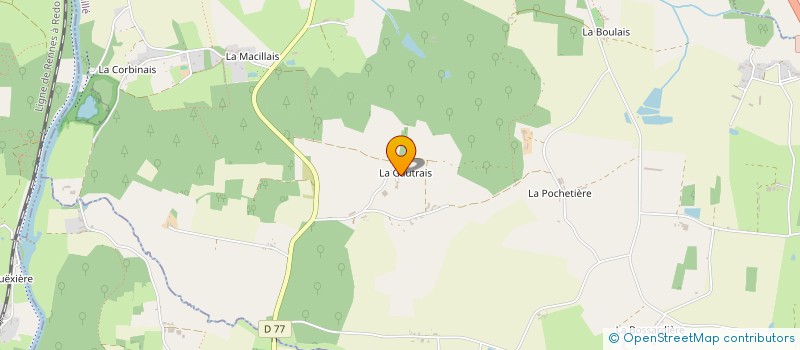 localisation de l'entreprise MONSIEUR ALAIN GUERAULT  LAILLE