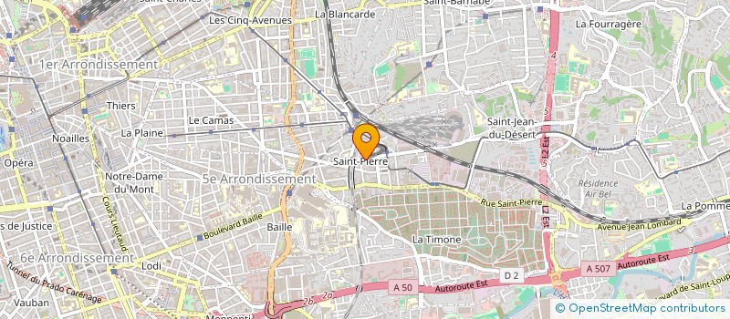 localisation de l'entreprise MONSIEUR ALAIN GUERIN à MARSEILLE 5