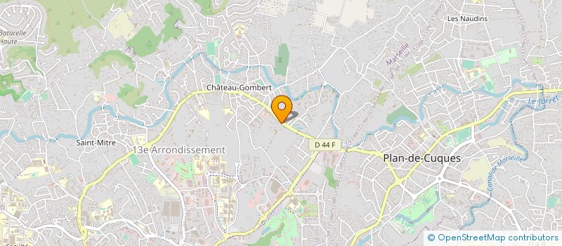 localisation de l'entreprise MONSIEUR ALAIN GUEYDON à MARSEILLE