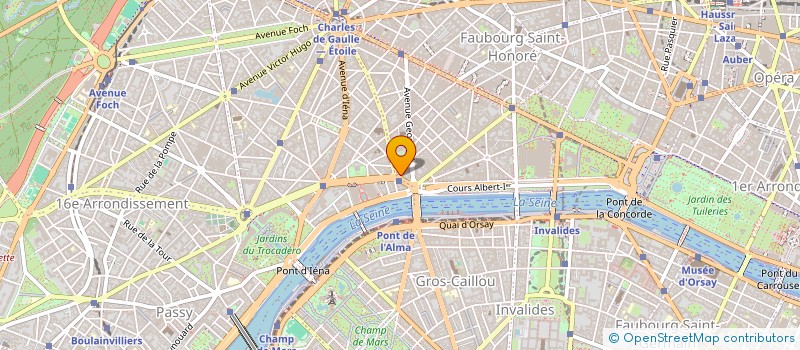 localisation de l'entreprise MONSIEUR ALAIN GUIBERE  PARIS