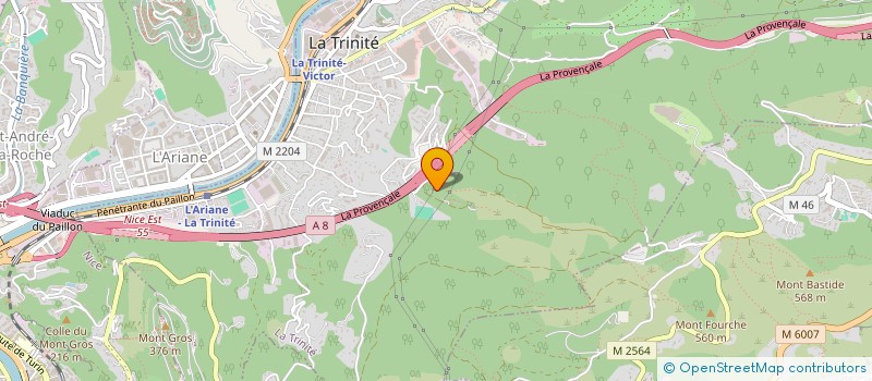 localisation de l'entreprise MONSIEUR ALAIN GUICHARD à LA TRINITE